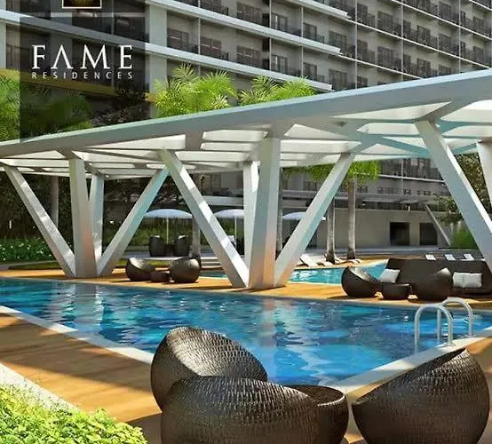 Fame Residences Mandaluyong 1 Bedroom With Two Big Tv With Balcony * Manila