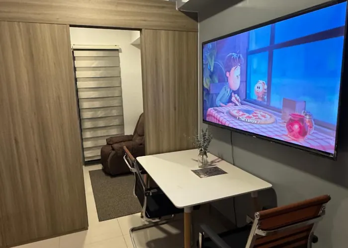 Fame Residences Mandaluyong 1 Bedroom With Two Big Tv With Balcony *